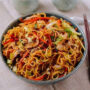 Schezwan Chicken Noodles